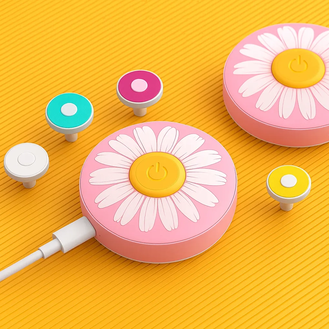 Lima Eléctrica para Bebés USB Recargable con 6 Discos de Uñas 7