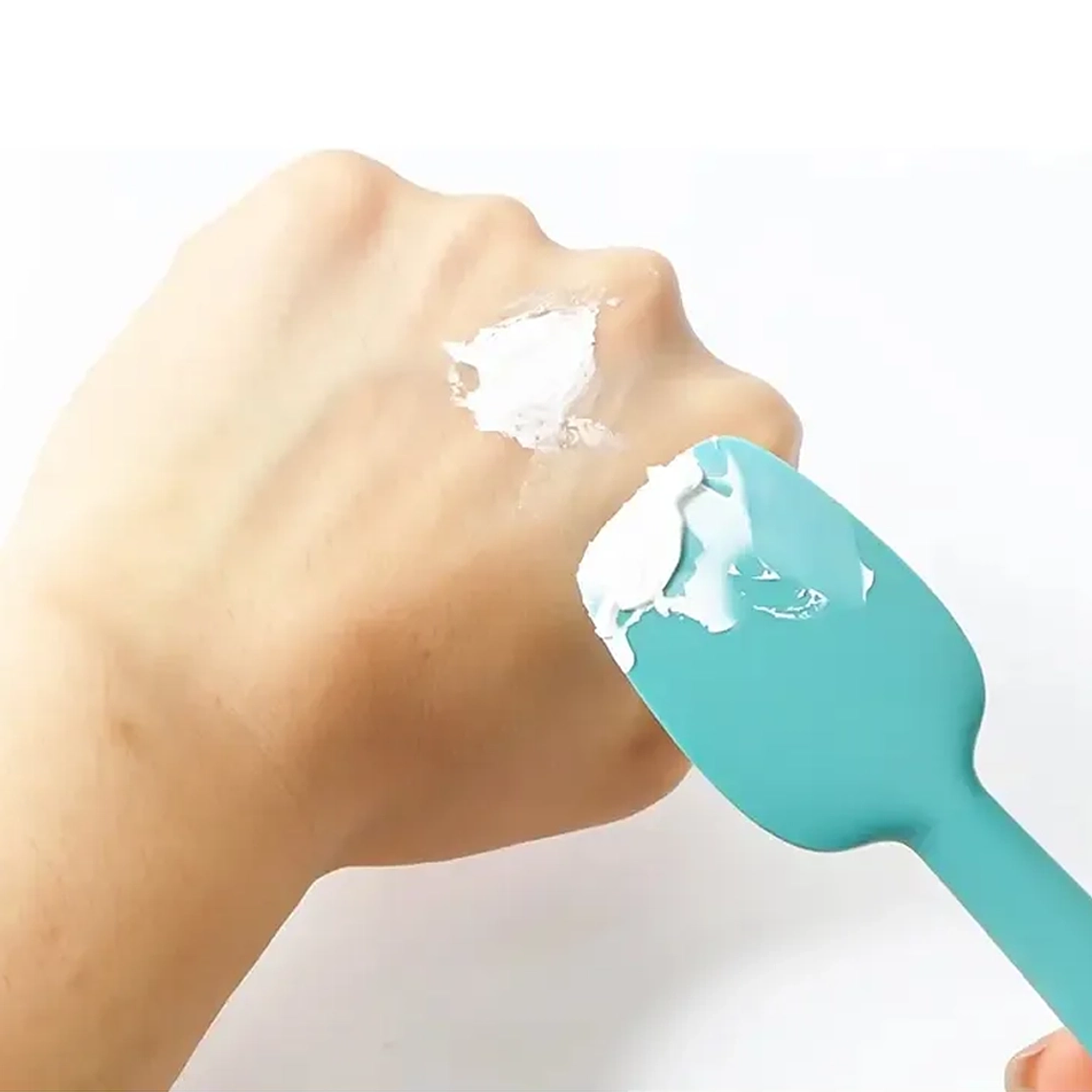 Aplicador de Crema para Pañal Bebé de Silicona con Ventosa  Higiénico y Portátil 12cm 6