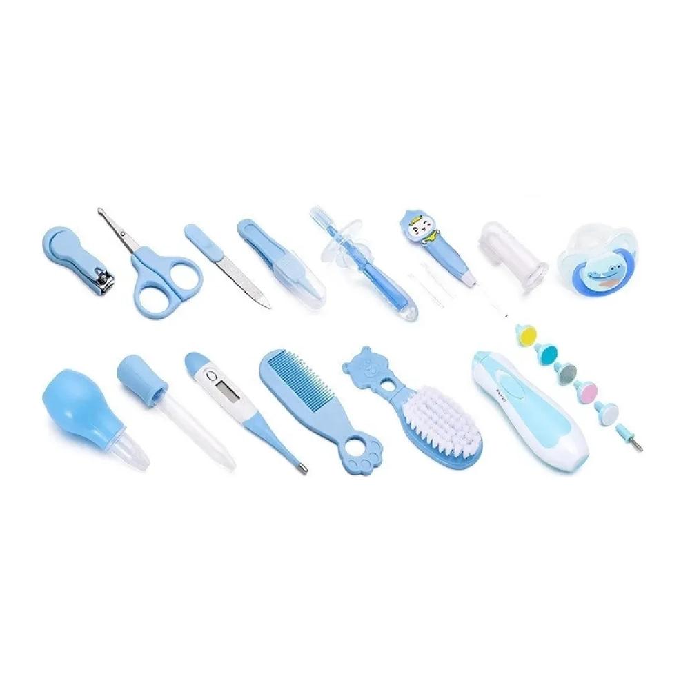 Set de Higiene para Bebé 20 Piezas con Estuche - Rosa y Turquesa BlueKids  2