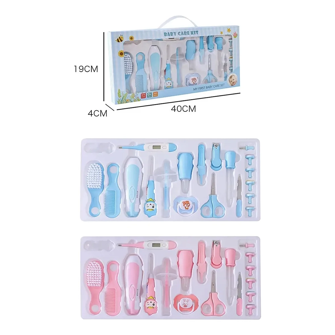 Set de Higiene para Bebé 20 Piezas con Estuche Portátil  Kit de Aseo Completo Recién Nacido 6