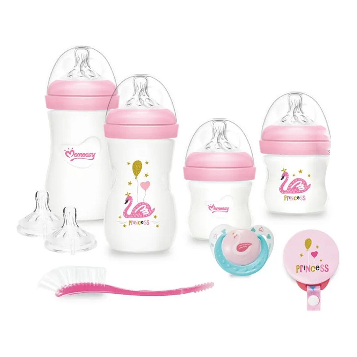 Set Mamaderas Anticólicos Recién Nacido 9 en 1  Libre de BPA  Tetinas Silicona  2