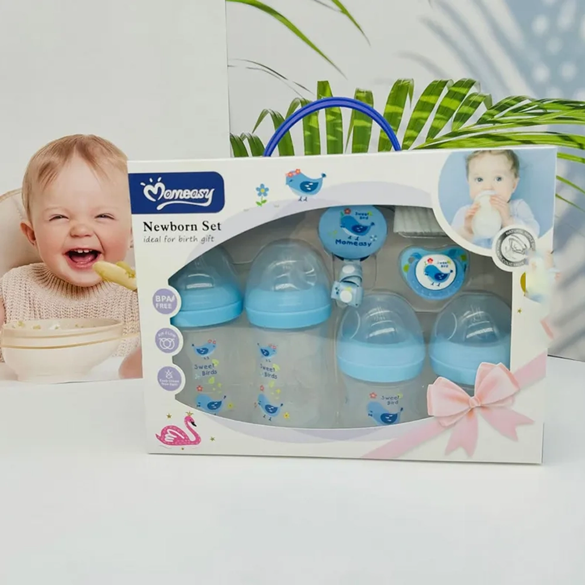 Set Mamaderas Anticólicos Recién Nacido 9 en 1  Libre de BPA  Tetinas Silicona  7