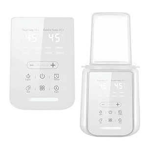 Calentador y Esterilizador de Biberones 4 en 1  Temporizador  Compatible con Mamaderas