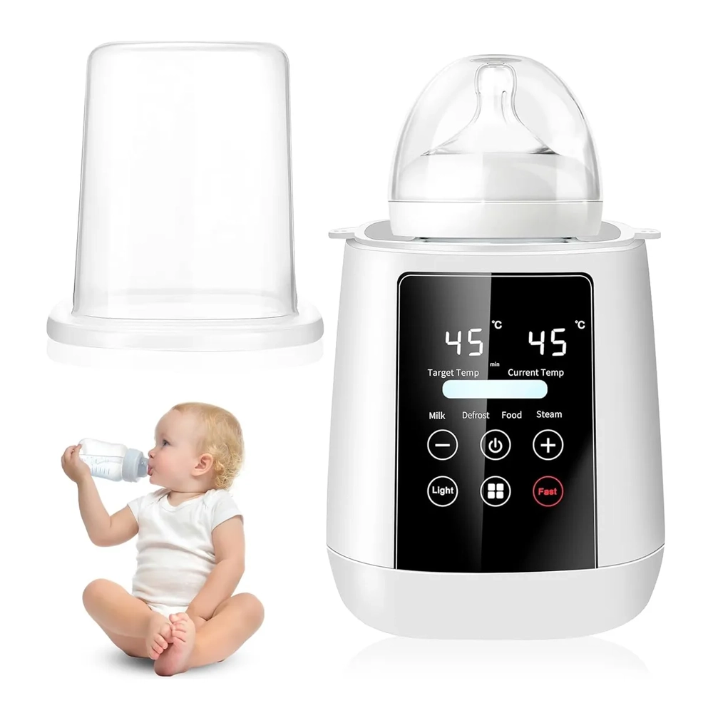 Calentador y Esterilizador de Biberones 4 en 1  Temporizador  Compatible con Mamaderas 2
