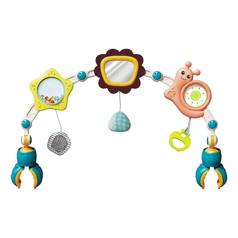 Arco Móvil 4 en 1 para Bebé  Estimulación Sensorial  Compatible con Cochecito y Cuna 1