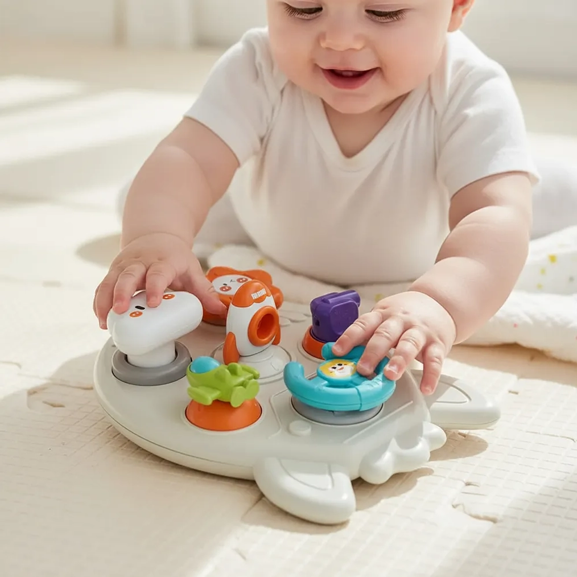 Juguete Sensorial Cohete Montessori para Bebé  Estimulación Motriz +12 Meses 12