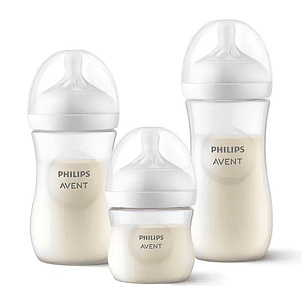 Set de 3 Mamaderas Philips Avent  Anticólicos  BPA Free  125, 260, 330 ml