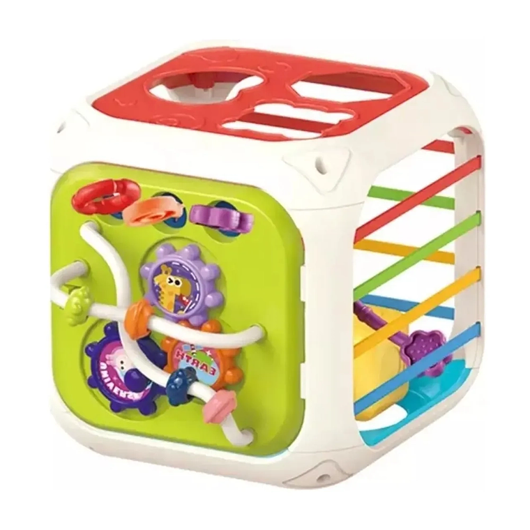 Cubo de Actividades Montessori 7 en 1 Juguete Sensorial Bebés 3