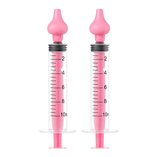 Jeringa Lavado Nasal Bebé 10ml Boquilla Suave Pack 2 | Bluekids 