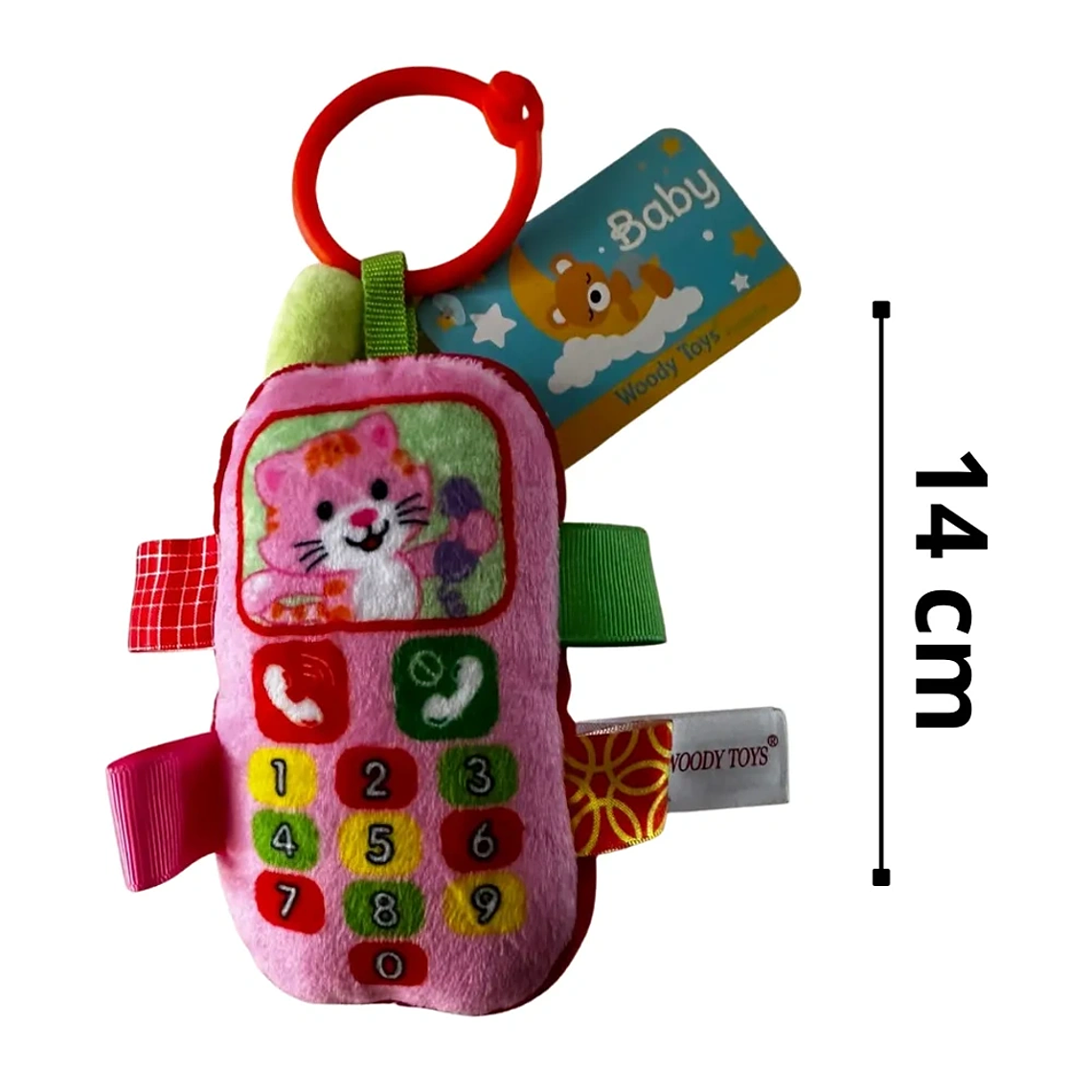 Juguete Teléfono para Bebé Sonajero Colgante Perro - Bluekids 4