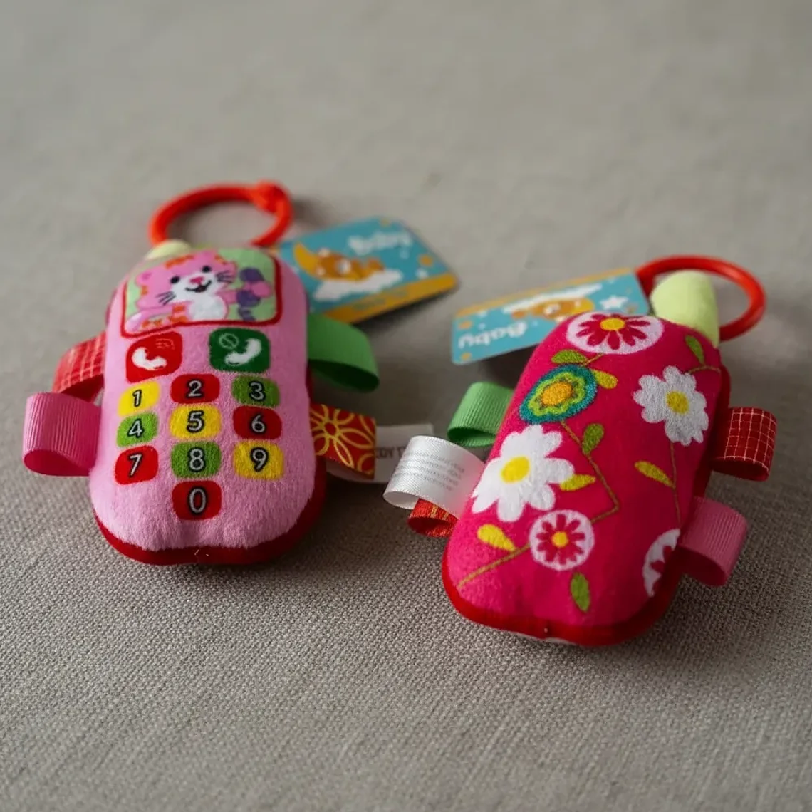 Juguete Teléfono para Bebé Sonajero Colgante Perro - Bluekids 7