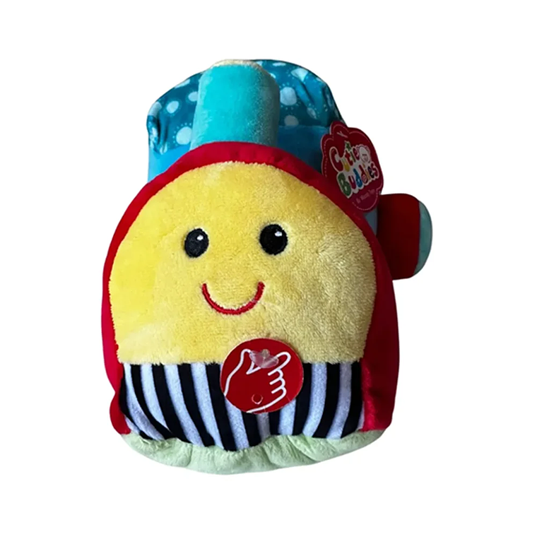 Tren Didáctico Bebé Tela Estimulación Sensorial BlueKids 2