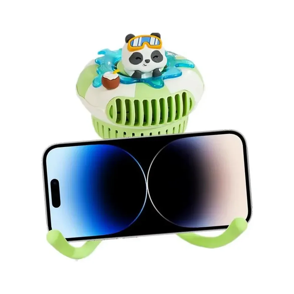 Ventilador para Coche Bebé USB Portátil 3 Velocidades Blue Kids 2