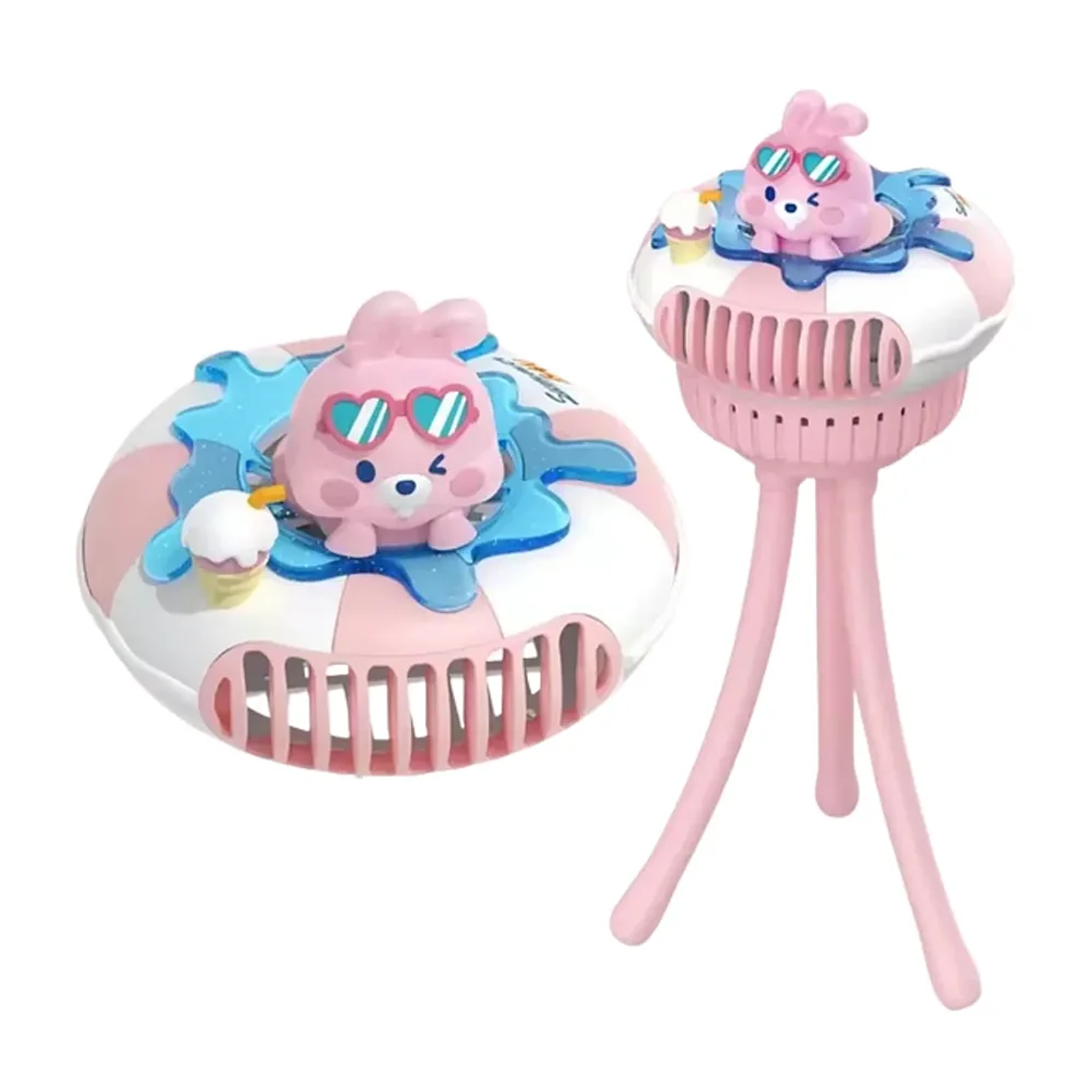 Ventilador para Coche Bebé USB Portátil 3 Velocidades Blue Kids 6