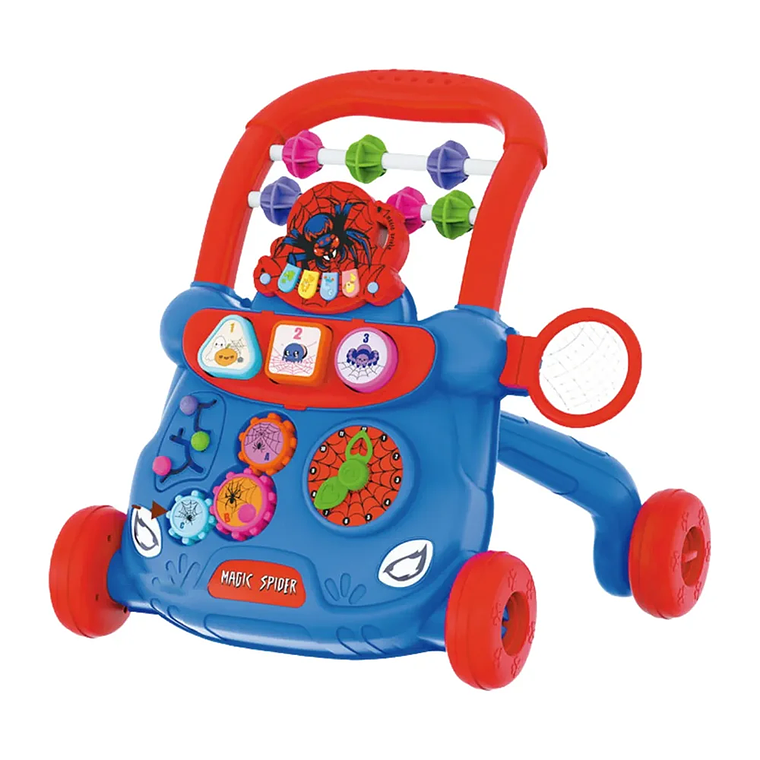 Caminadora Andador Corre Pasillo Musical Bebé Azul y Rosa | BlueKids 1