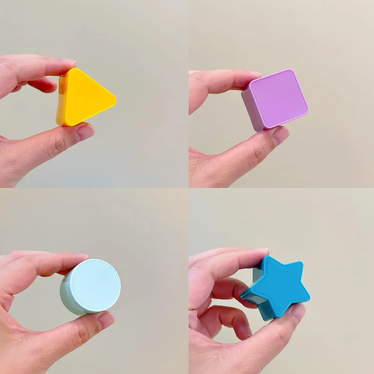 Cubo Multiformas Montessori Juguete Didáctico Motricidad BlueKids 5