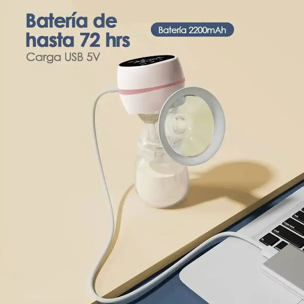 Extractor de Leche Materna Eléctrico Portátil USB | BlueKids 4