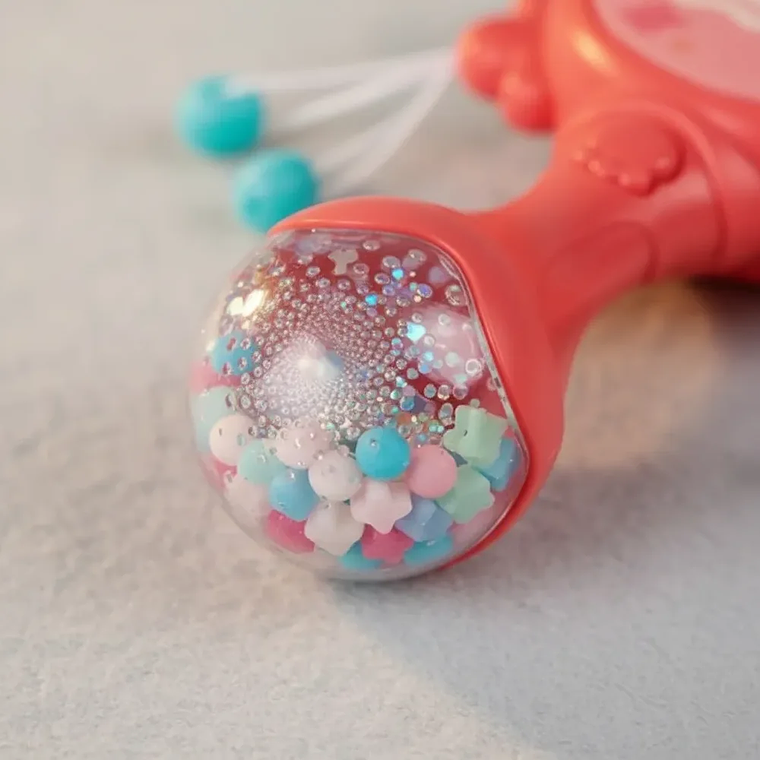 Juguete Musical Mordedor Sonajero Cangrejo Azul y Rojo BlueKids 5