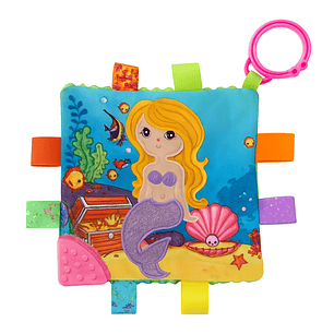 Sonajero Tuto Sensorial Bebé con Mordedor Animales BlueKids