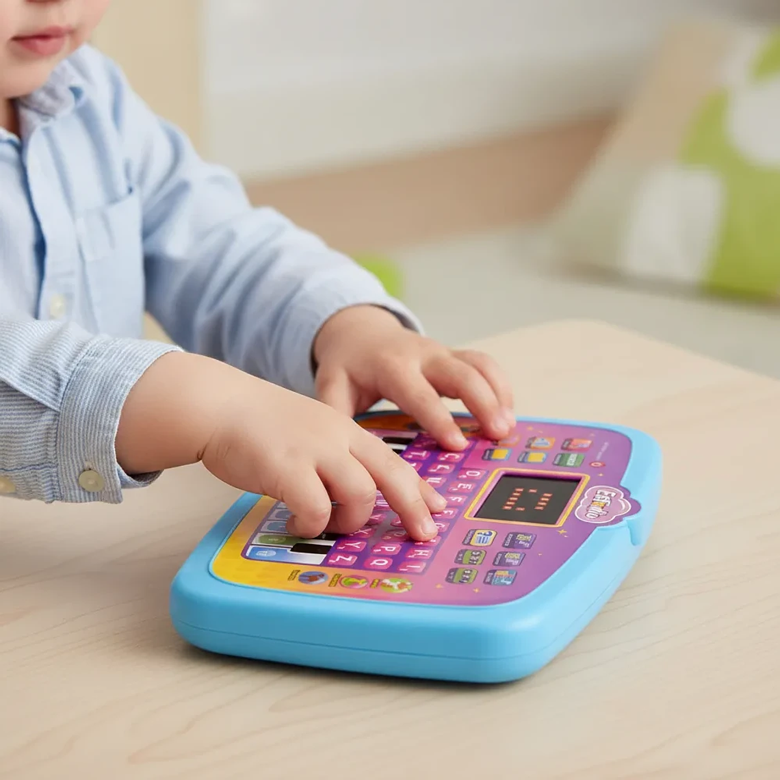 Computadora Juguete Educativo Infantil Música y Letras BlueKids 9