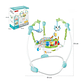 Saltarín Musical Baby Jumper 360 con 3 Niveles en Rosado y Azul | BlueKids  - Miniatura 3