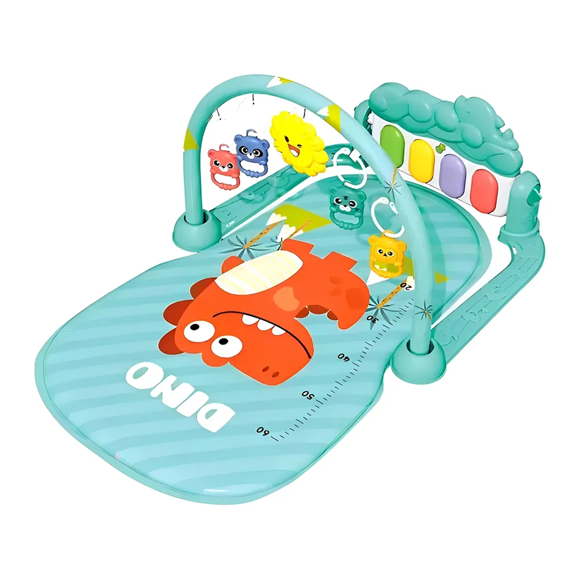 Gimnasio para Bebé con Piano Musical y Alfombra Acolchada | BlueKids  1