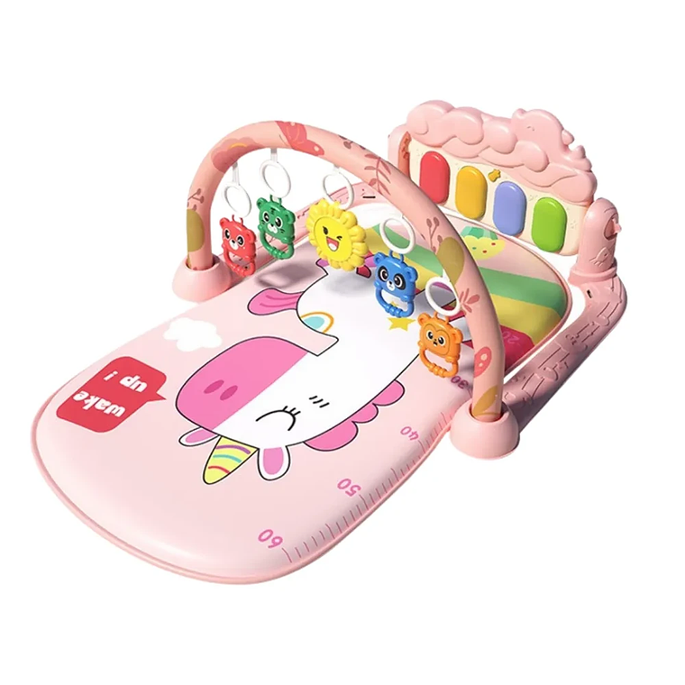 Gimnasio para Bebé con Piano Musical y Alfombra Acolchada | BlueKids  4