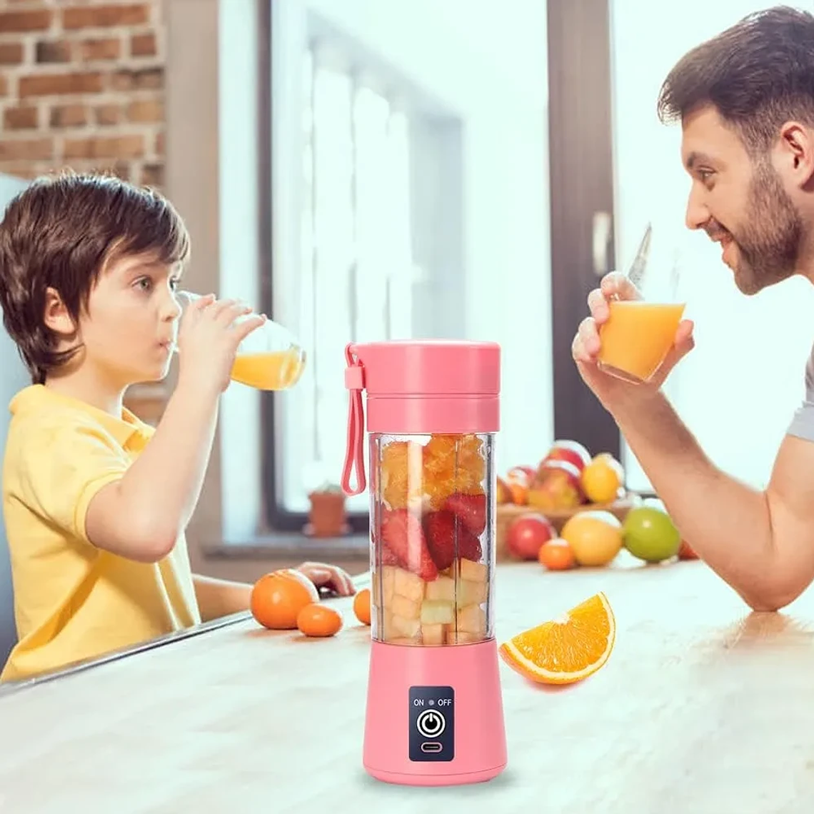 Mini Licuadora Portátil USB para Papillas y Jugos | BlueKids  5