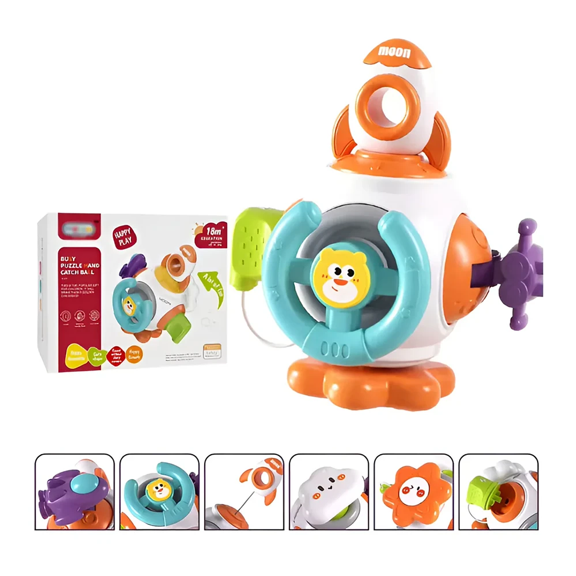 Juego Didáctico 6 en 1 para Desarrollo Cognitivo y Motor | BlueKids  7