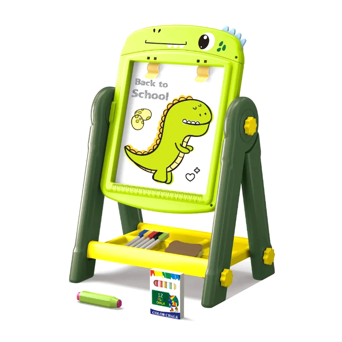 Pizarra Magnética Infantil 2 en 1 con Caballete y Accesorios | BlueKids 11