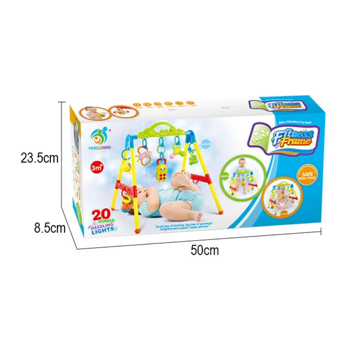 Gimnasio Musical para Bebé con 20 Canciones y Luces | BlueKids  4