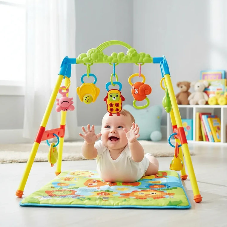 Gimnasio Musical para Bebé con 20 Canciones y Luces | BlueKids  8