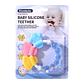 Mordedor de Silicona para Bebé con Sonajero y Libre de BPA BlueKids  - Miniatura 6