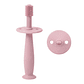 Cepillo de Dientes de Silicona para Bebés con Estuche en Azul y Rosado  - Miniatura 2