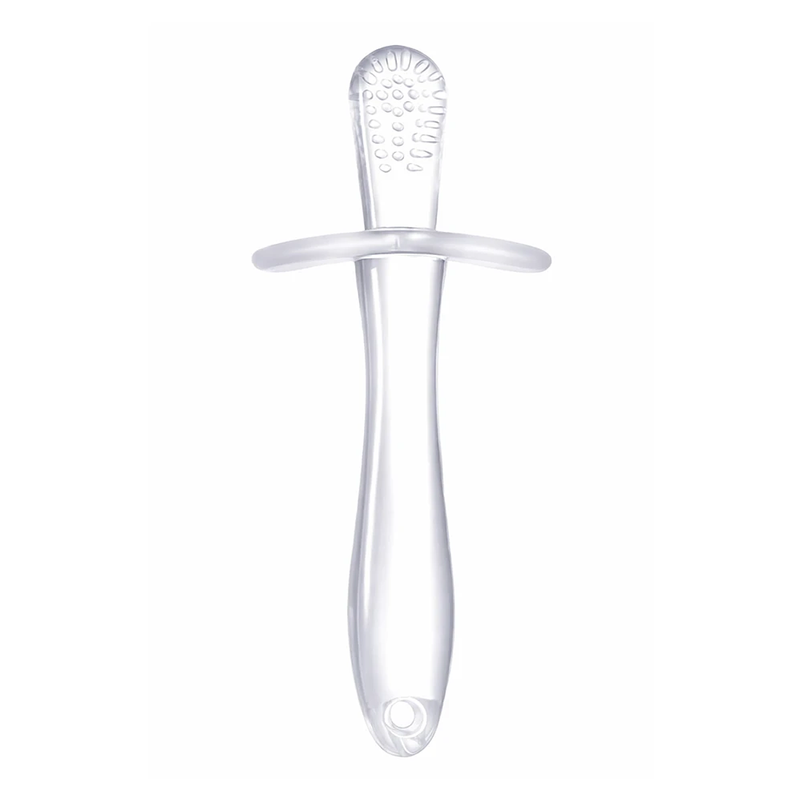 Mordedor de Silicona Masajeador de Encías con Barrera de Seguridad BlueKids  1