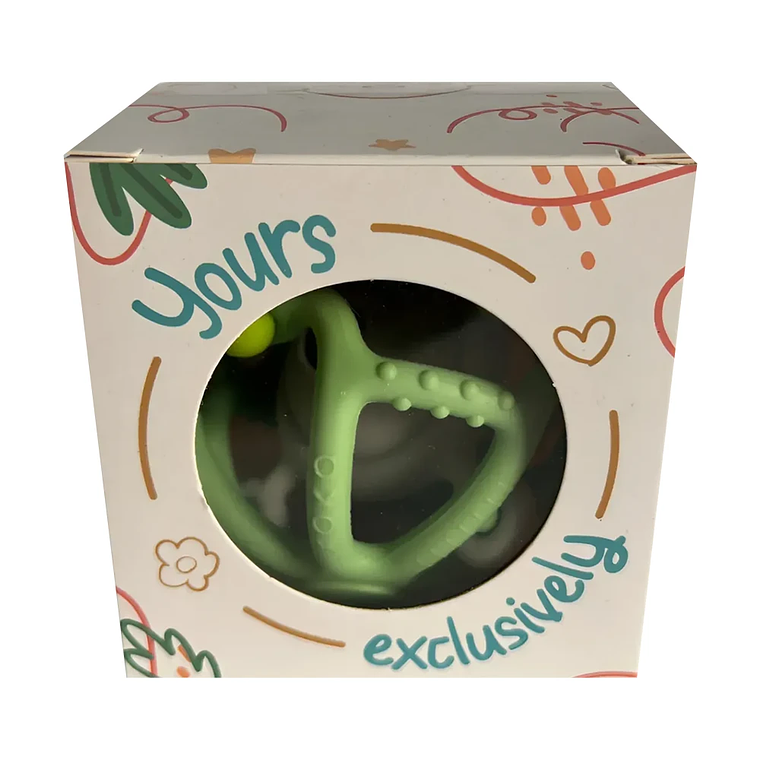 Mordedor de Silicona para Bebé con Masajeador de Encías Libre de BPA 7