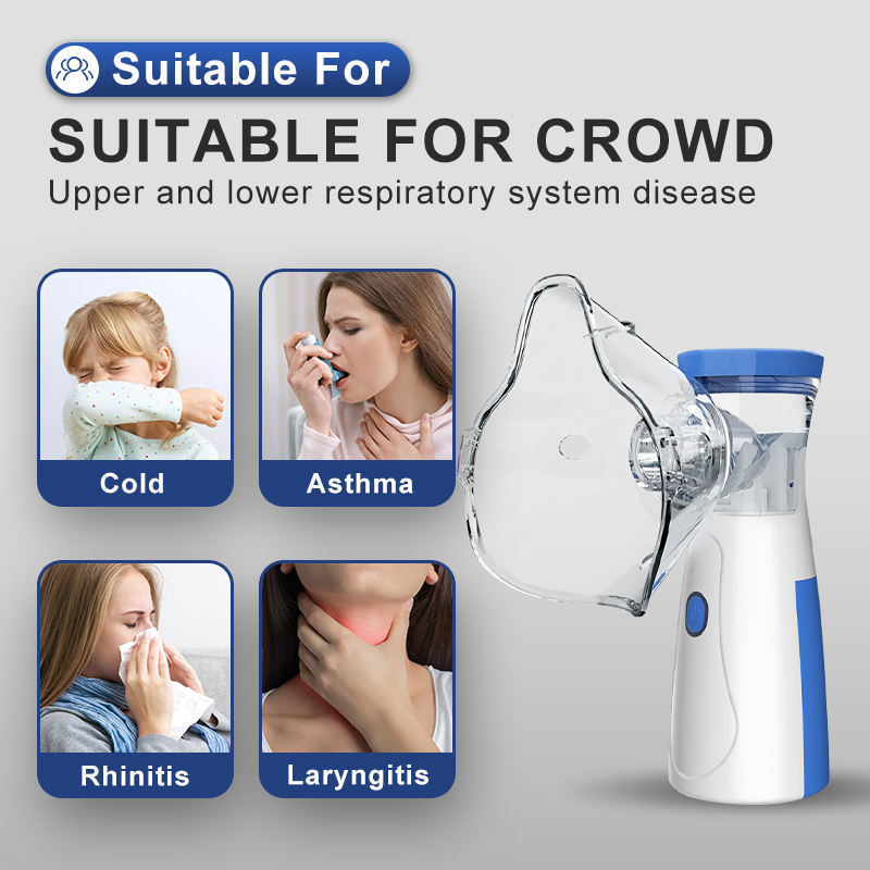 Nebulizador Portátil Inalámbrico | Silencioso y Recargable USB | Chile 5