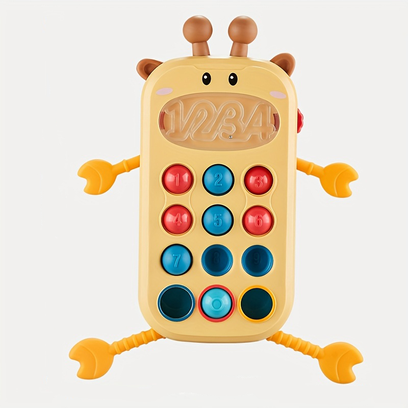 Teléfono Didáctico para Bebé y Juguete Sensorial Montessori 2