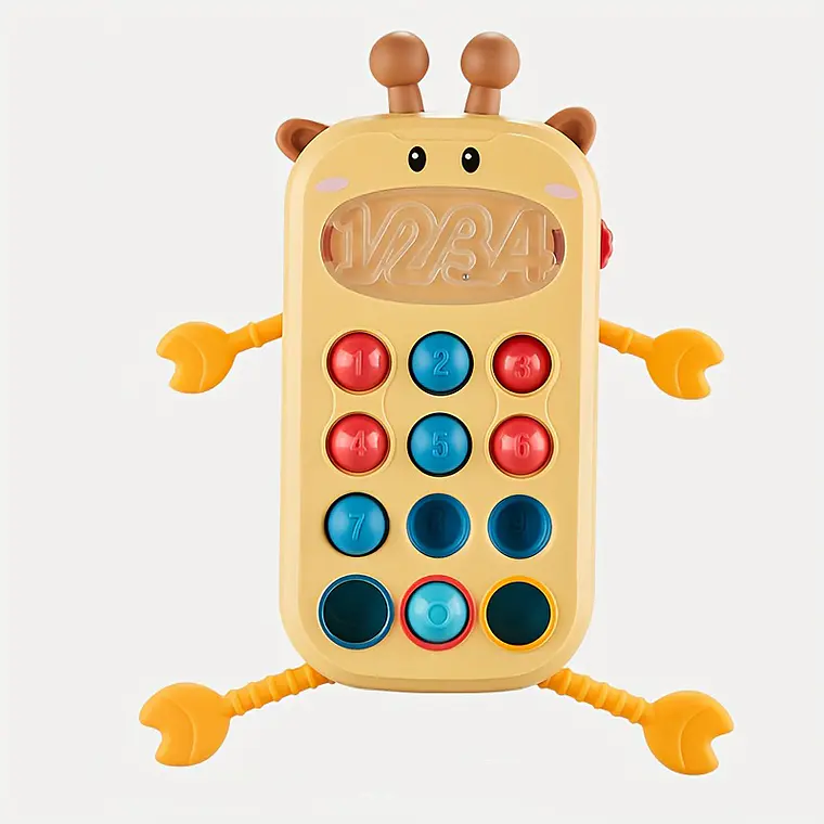 Teléfono Didáctico para Bebé y Juguete Sensorial Montessori 2