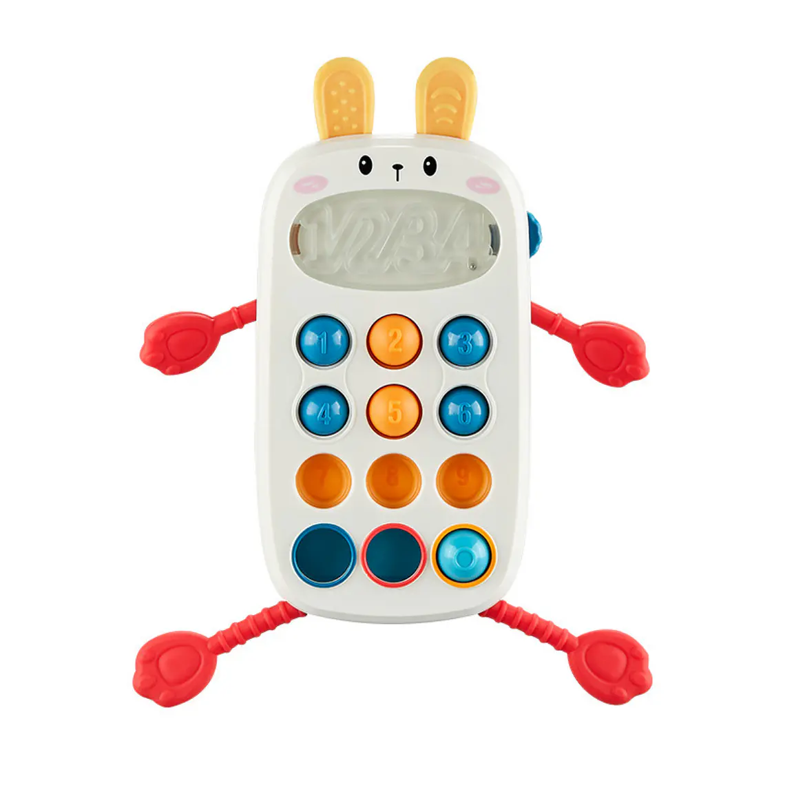 Teléfono Didáctico para Bebé y Juguete Sensorial Montessori 5