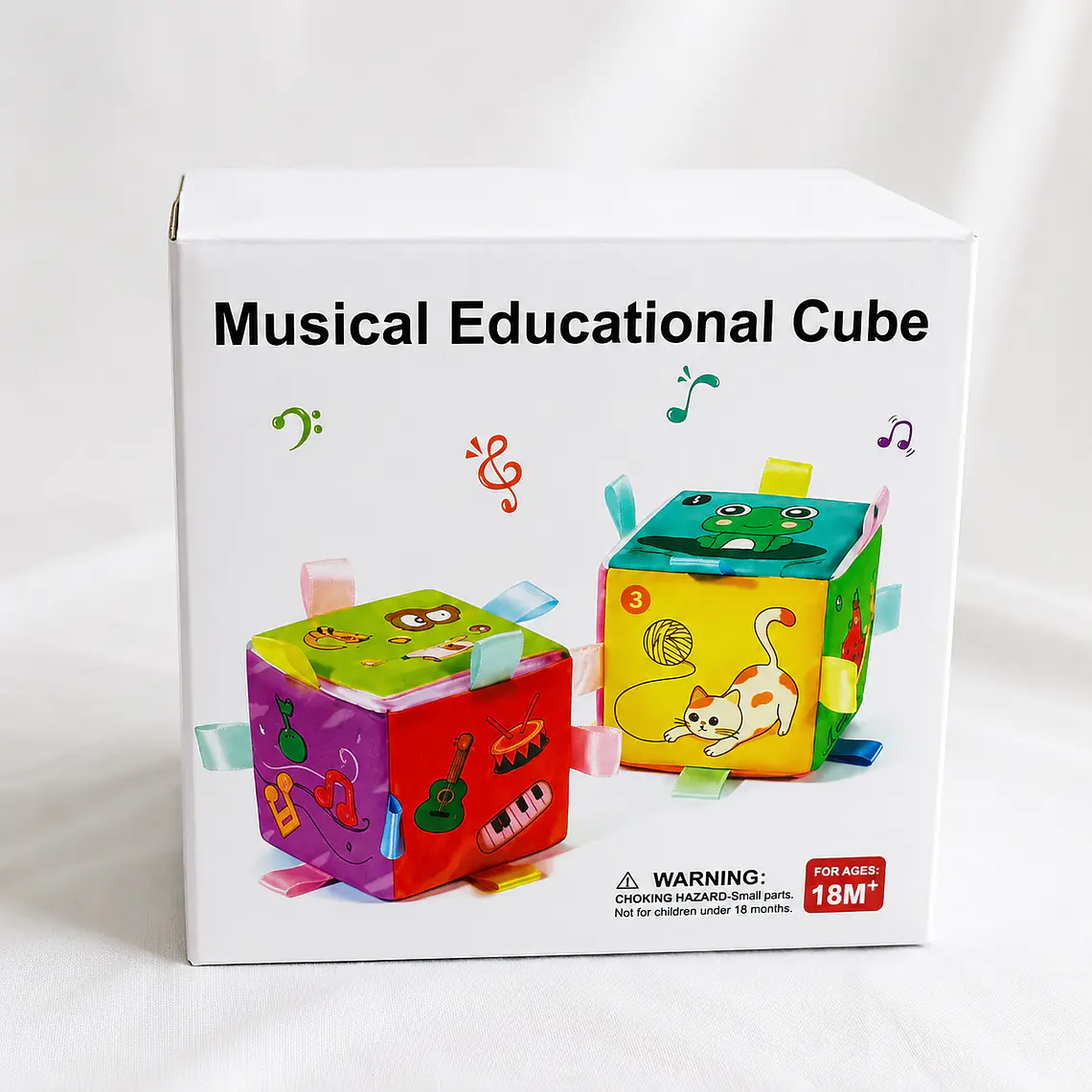 Cubo Didáctico Musical 6 en 1 para Bebés con Luces y Sonidos Montessori 5
