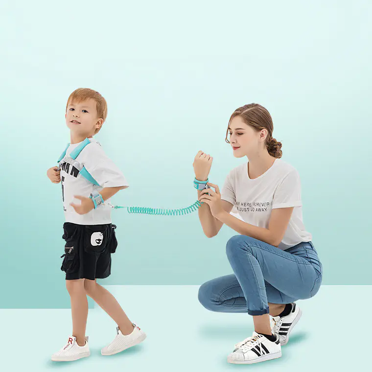 Arnés Correa de Seguridad Anti Pérdida para Niños y Pulsera Ajustable 6