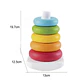 Torre de Aros Apilables Didáctica para Bebés Juguete de Estimulación Temprana - Miniatura 3