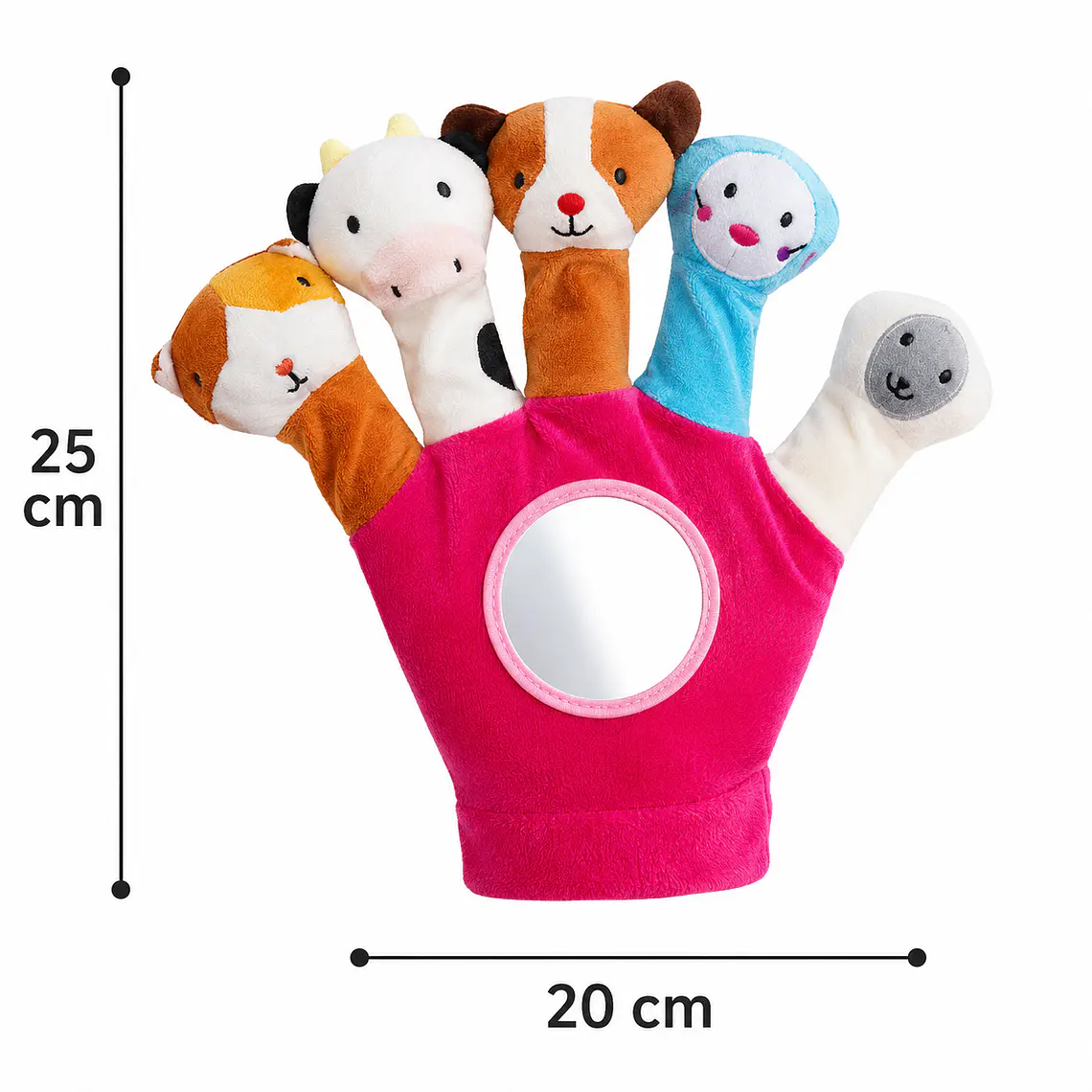 Guante Didáctico Sensorial de Animales para Estimulación de Bebés 4