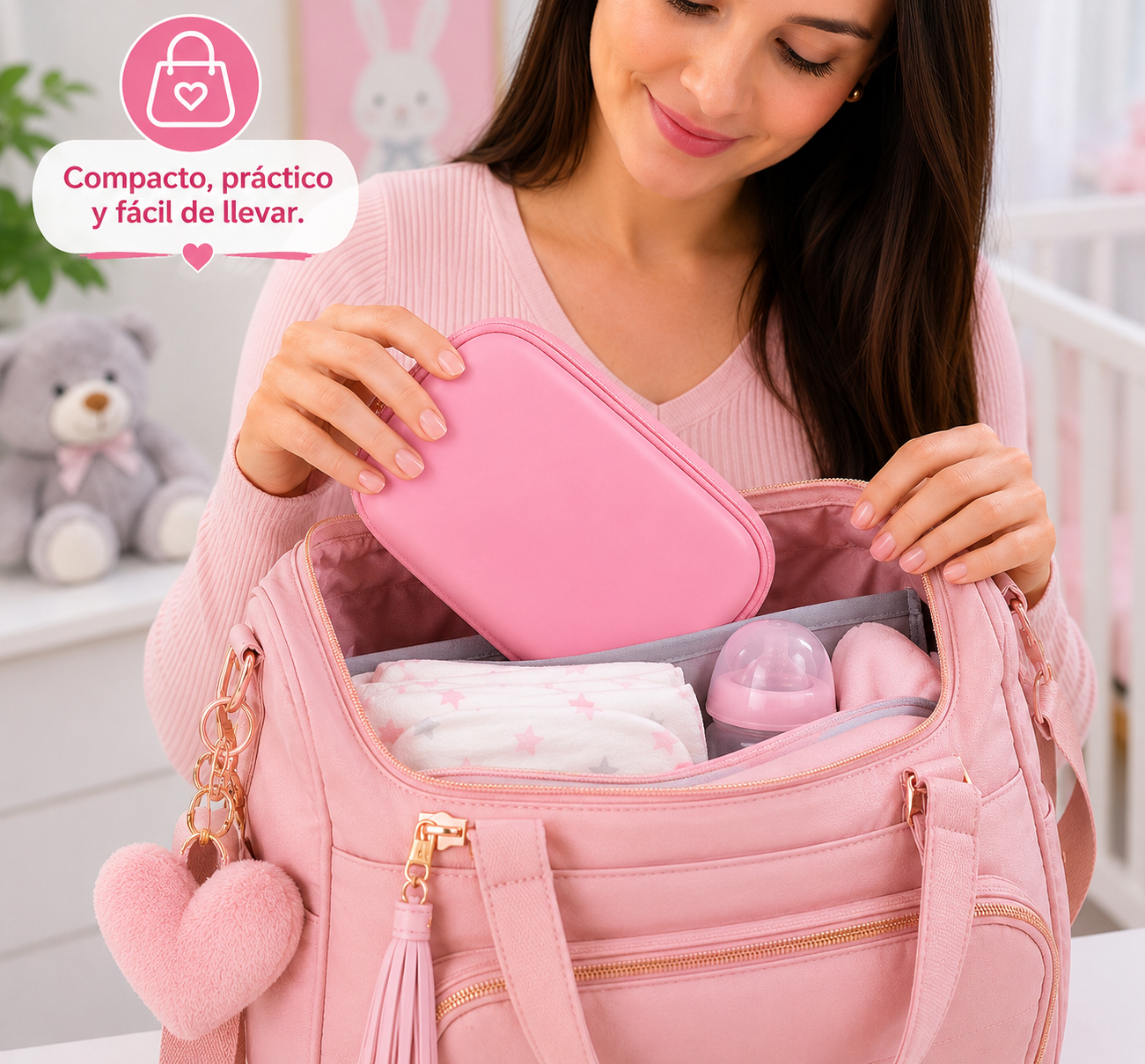 Set Higiene Bebé 8 Piezas con Estuche Portátil  Kit Cuidado Recién Nacido 14