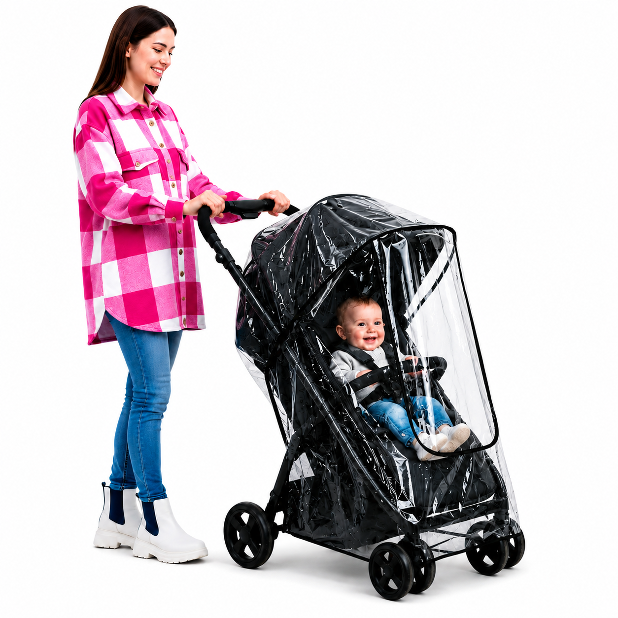 Cubre Coche Impermeable Universal con Ventanilla y Cierre 1