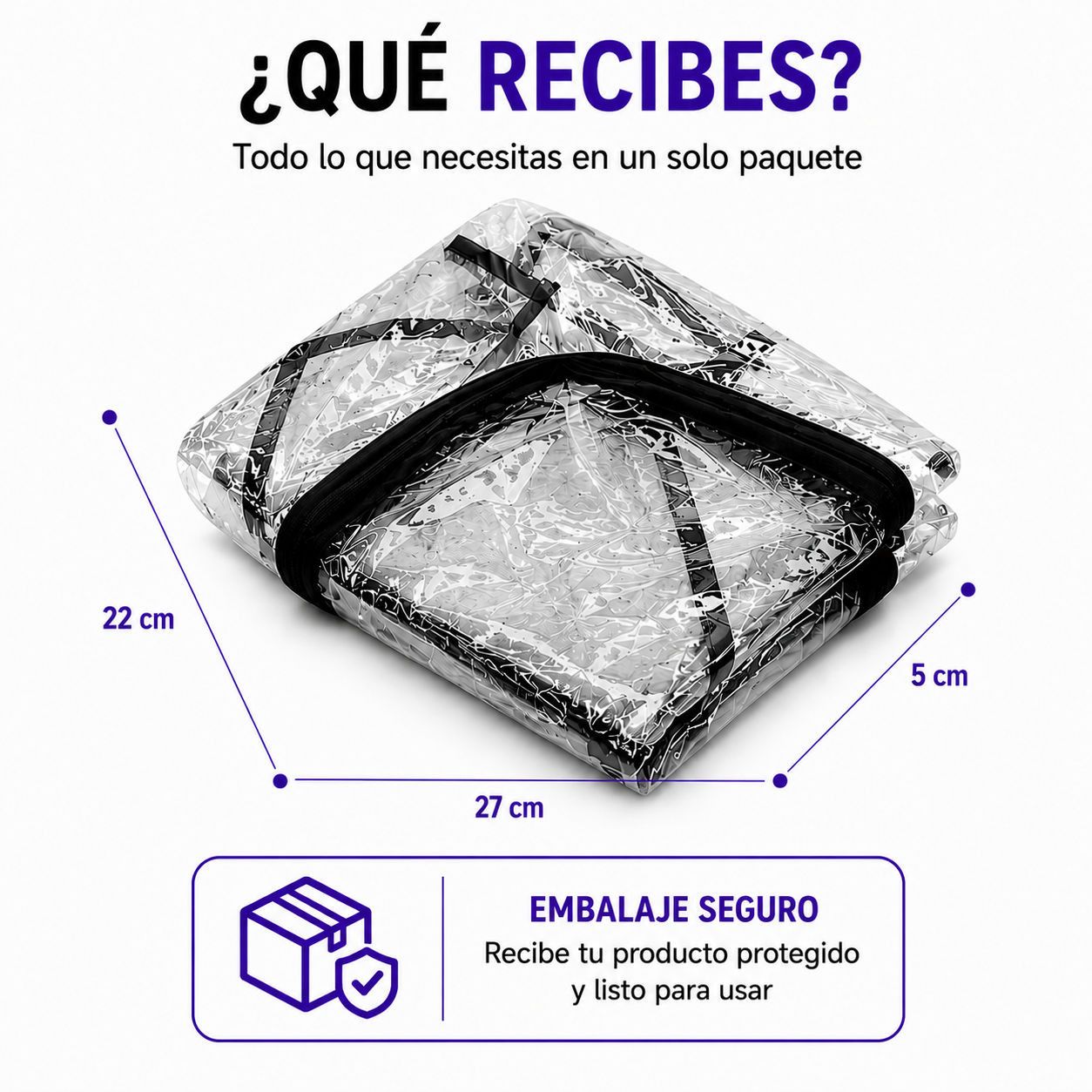 Cubre Coche Impermeable Universal con Ventanilla y Cierre 9