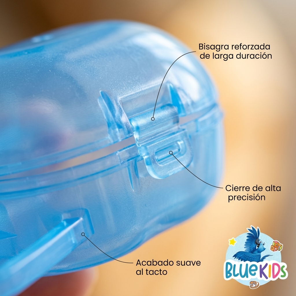 Caja Porta Chupete Bebe Estuche Protector Higienico Libre BPA 3