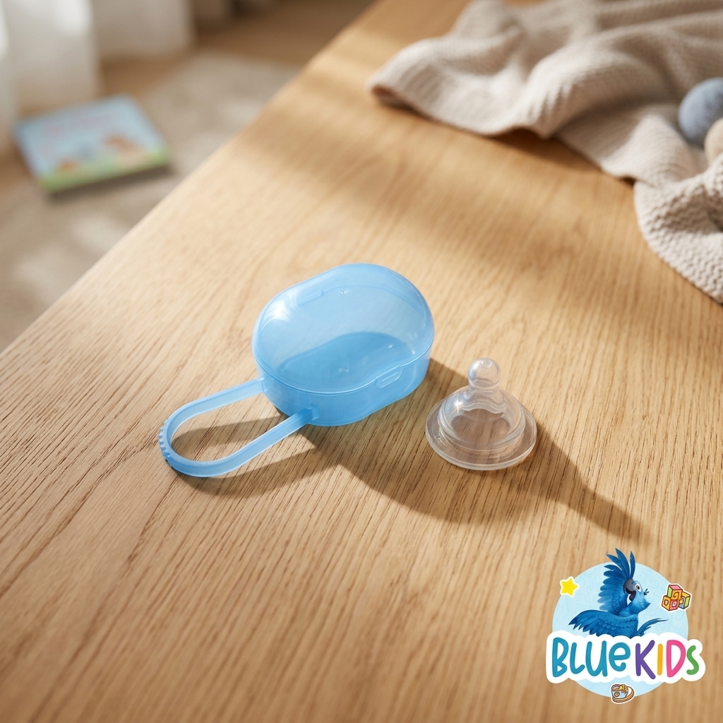 Caja Porta Chupete Bebe Estuche Protector Higienico Libre BPA 4