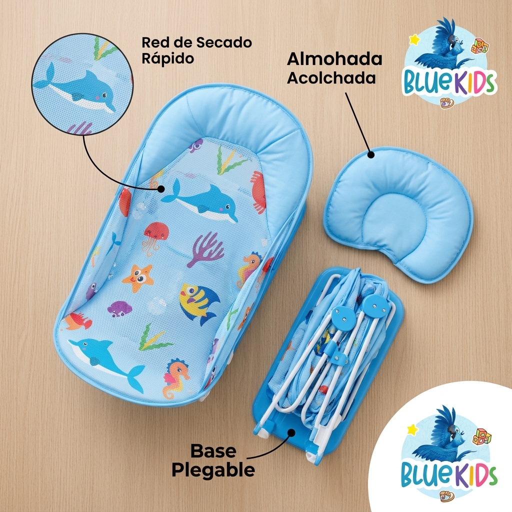 Silla Asiento Baño Bebe Plegable Reclinable Tina Antideslizante 19